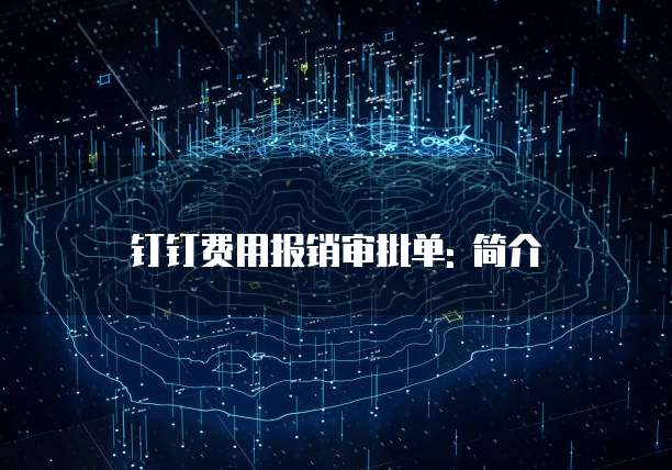 钉钉费用报销审批单: 简介
