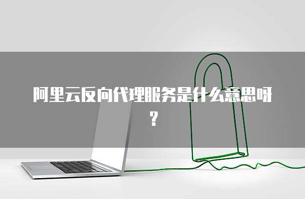 阿里云反向代理服务是什么意思呀?