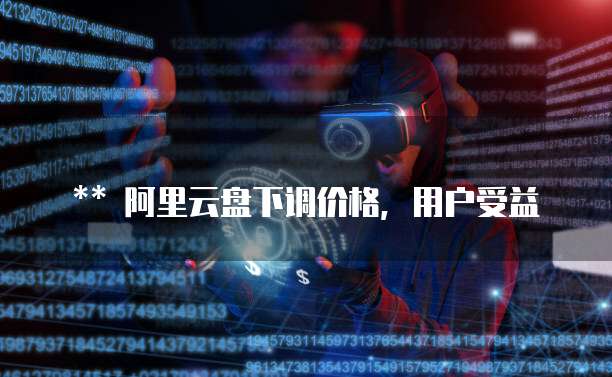 ** 阿里云盘下调价格，用户受益