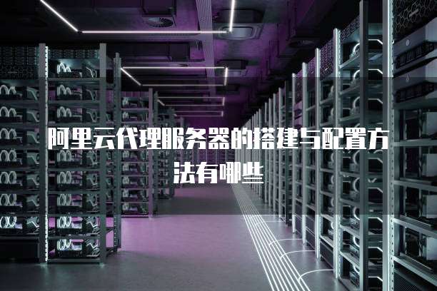 阿里云代理服务器的搭建与配置方法有哪些