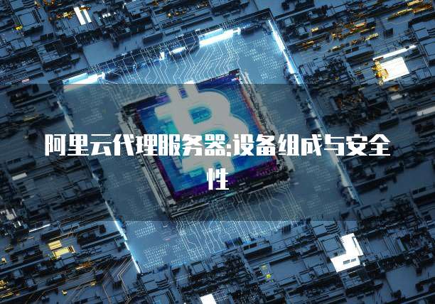 阿里云代理服务器:设备组成与安全性