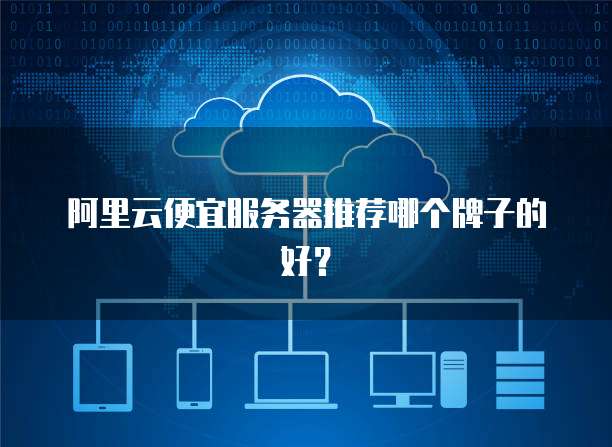 阿里云便宜服务器推荐哪个牌子的好?