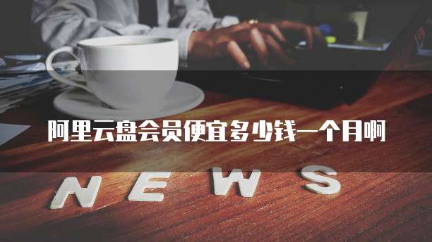 阿里云盘会员便宜多少钱一个月啊