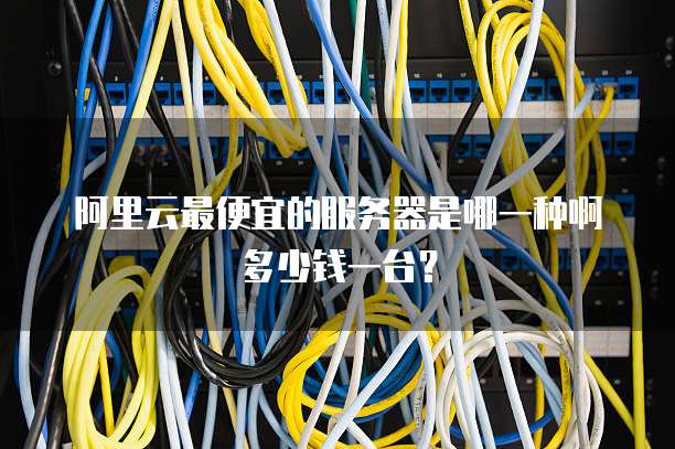阿里云最便宜的服务器是哪一种啊多少钱一台?