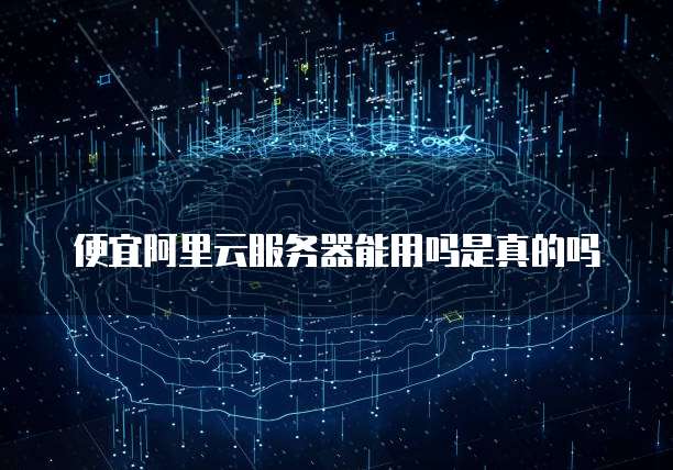 便宜阿里云服务器能用吗是真的吗