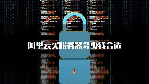 阿里云买服务器多少钱合适