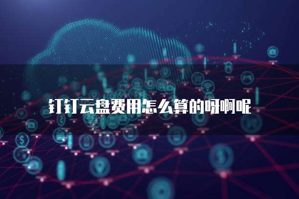 钉钉云盘费用怎么算的呀啊呢