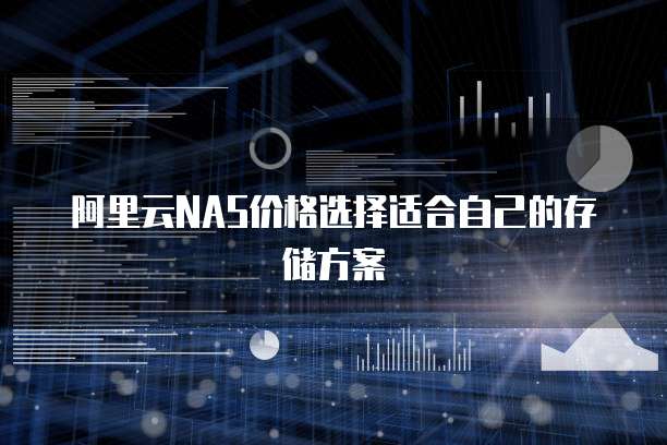 阿里云NAS价格选择适合自己的存储方案