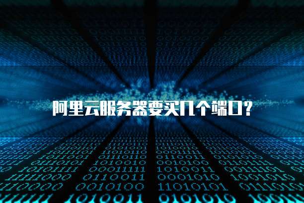 阿里云服务器要买几个端口?