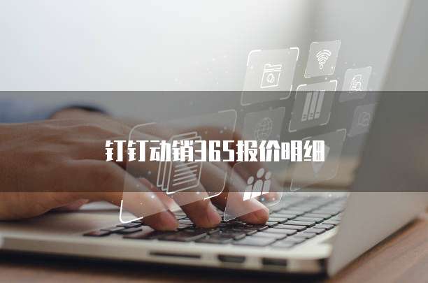 钉钉动销365报价明细