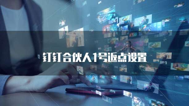 钉钉合伙人1号返点设置