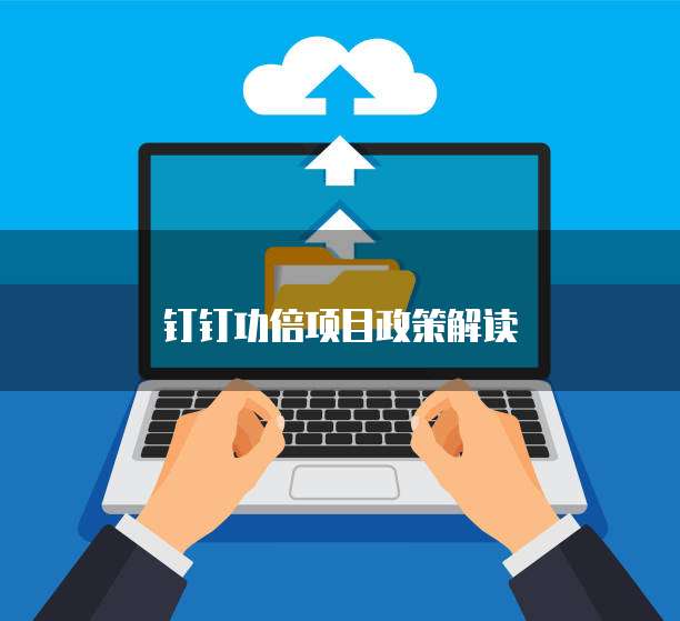 钉钉功倍项目政策解读