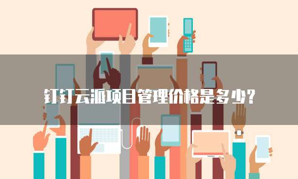 钉钉云派项目管理价格是多少?