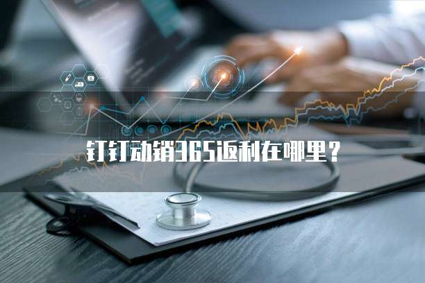 钉钉动销365返利在哪里？