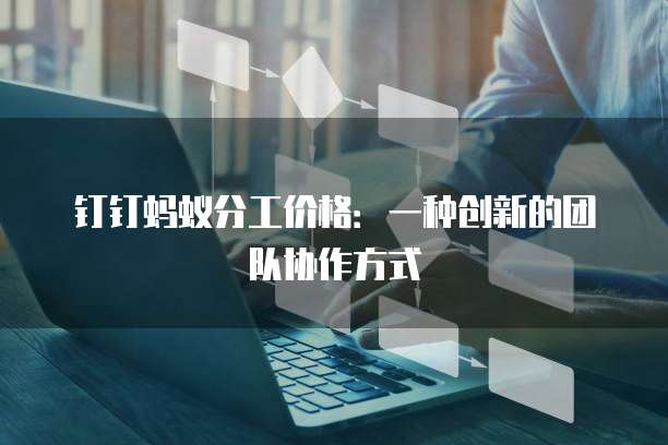 钉钉蚂蚁分工价格：一种创新的团队协作方式