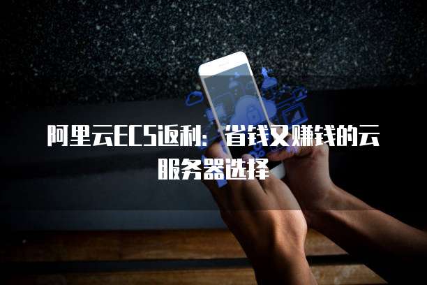 阿里云ECS返利:省钱又赚钱的云服务器选择
