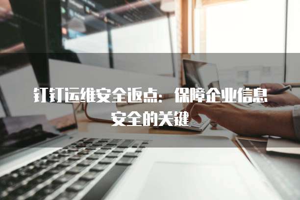 钉钉运维安全返点：保障企业信息安全的关键