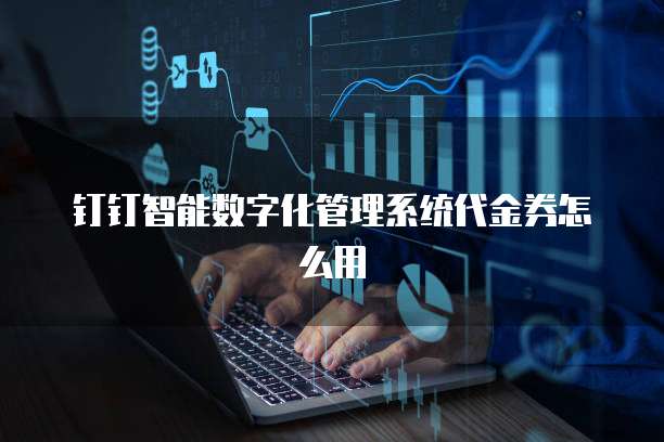 钉钉智能数字化管理系统代金券怎么用