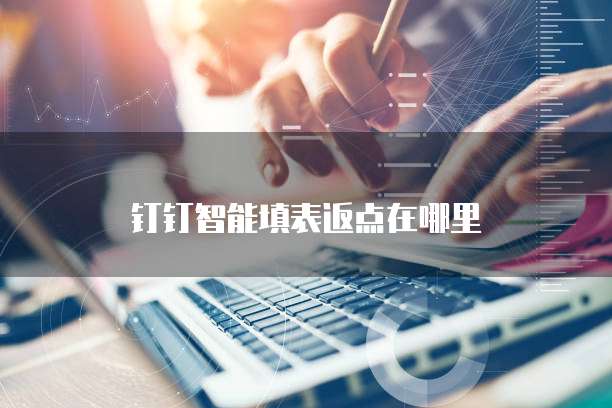 钉钉智能填表返点在哪里