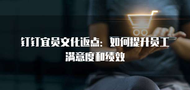 钉钉宜员文化返点:如何提升员工满意度和绩效