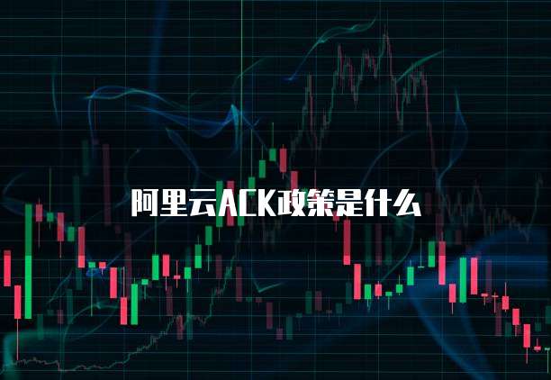 阿里云ACK政策是什么