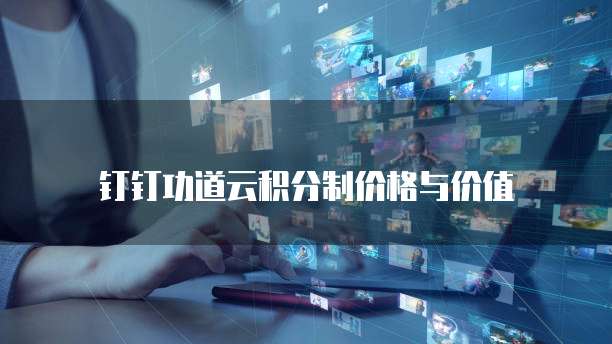 钉钉功道云积分制价格与价值