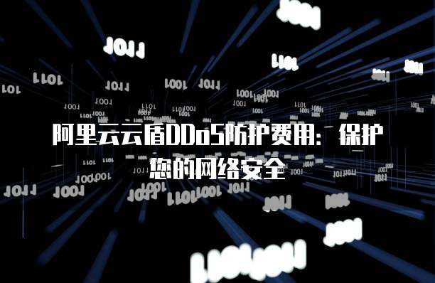 阿里云云盾DDoS防护费用:保护您的网络安全