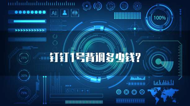 钉钉1号背调多少钱？