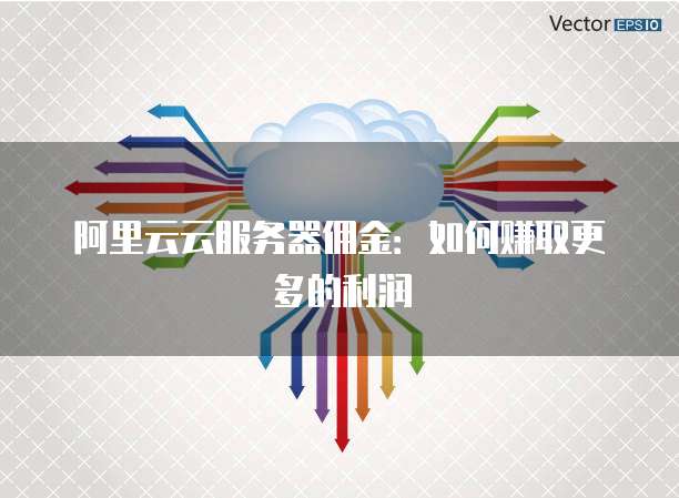 阿里云云服务器佣金:如何赚取更多的利润