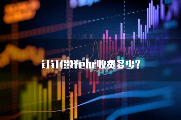 钉钉橙蜂ehr收费多少？