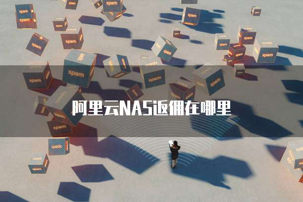 阿里云NAS返佣在哪里