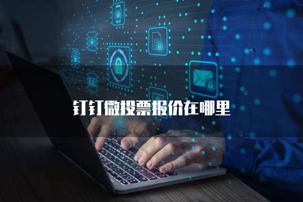 钉钉微投票报价在哪里