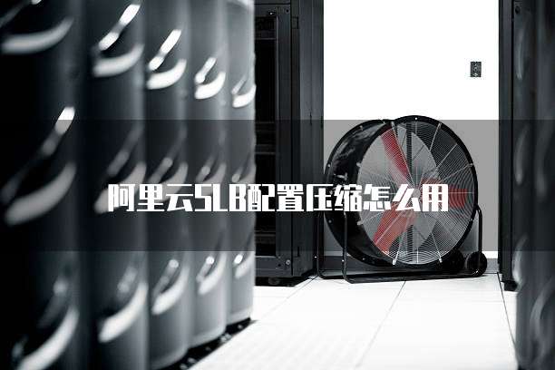 阿里云SLB配置压缩怎么用