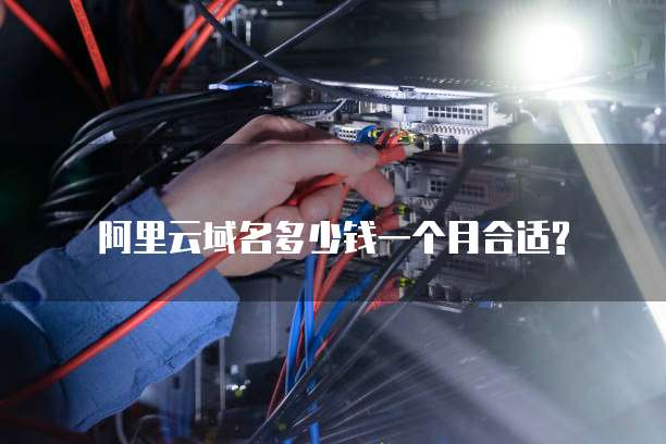 阿里云域名多少钱一个月合适?