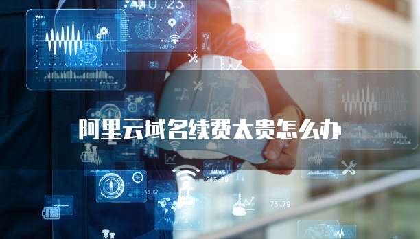 阿里云域名续费太贵怎么办