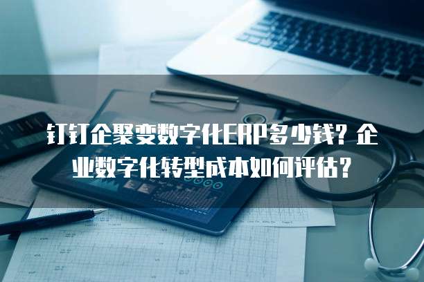 钉钉企聚变数字化ERP多少钱？企业数字化转型成本如何评估？