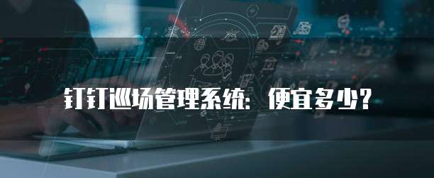 钉钉巡场管理系统:便宜多少?