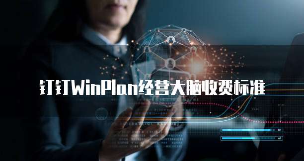 钉钉WinPlan经营大脑收费标准