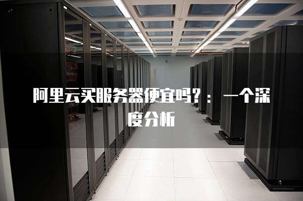 阿里云买服务器便宜吗?:一个深度分析