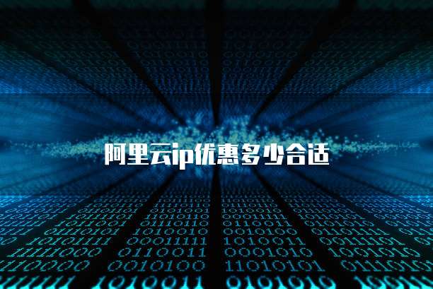 阿里云ip优惠多少合适
