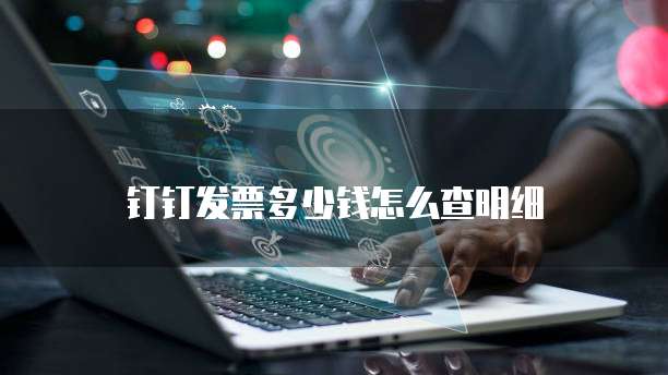 钉钉发票多少钱怎么查明细