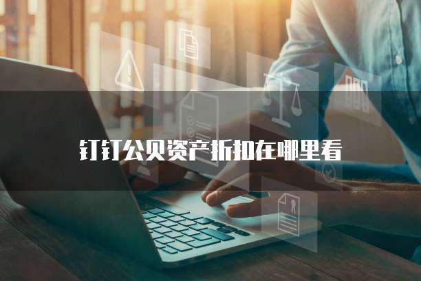 钉钉公贝资产折扣在哪里看