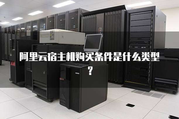 阿里云宿主机购买条件是什么类型?