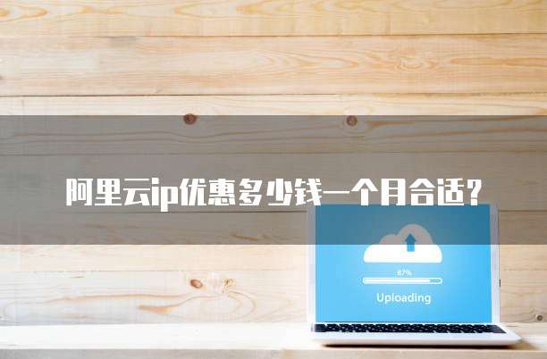 阿里云ip优惠多少钱一个月合适?