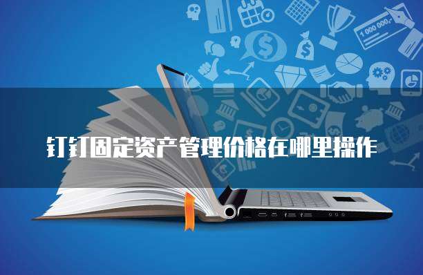 钉钉固定资产管理价格在哪里操作