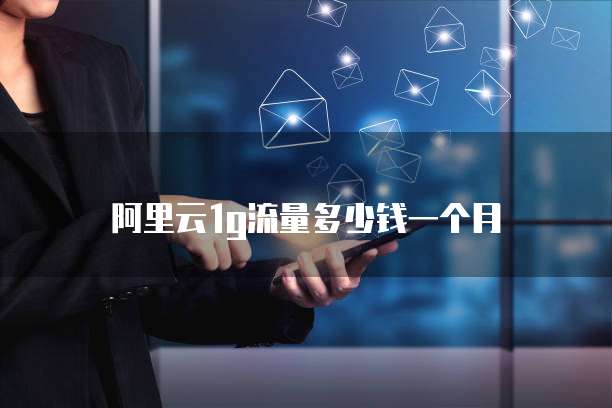 阿里云1g流量多少钱一个月