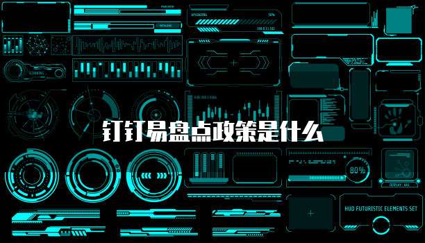钉钉易盘点政策是什么