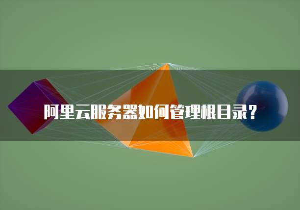 阿里云服务器如何管理根目录?