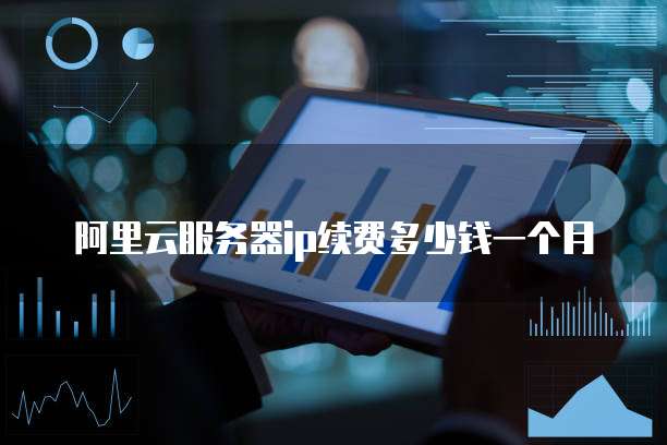 阿里云服务器ip续费多少钱一个月