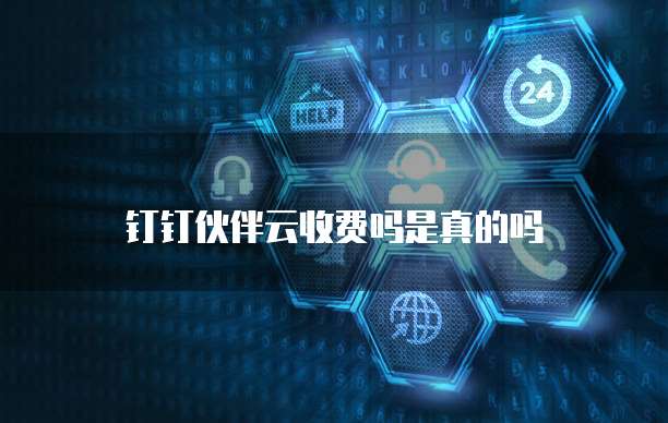 钉钉伙伴云收费吗是真的吗